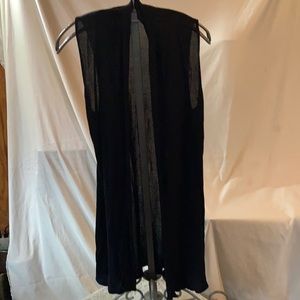 Joseph A black cardigan sweater size L